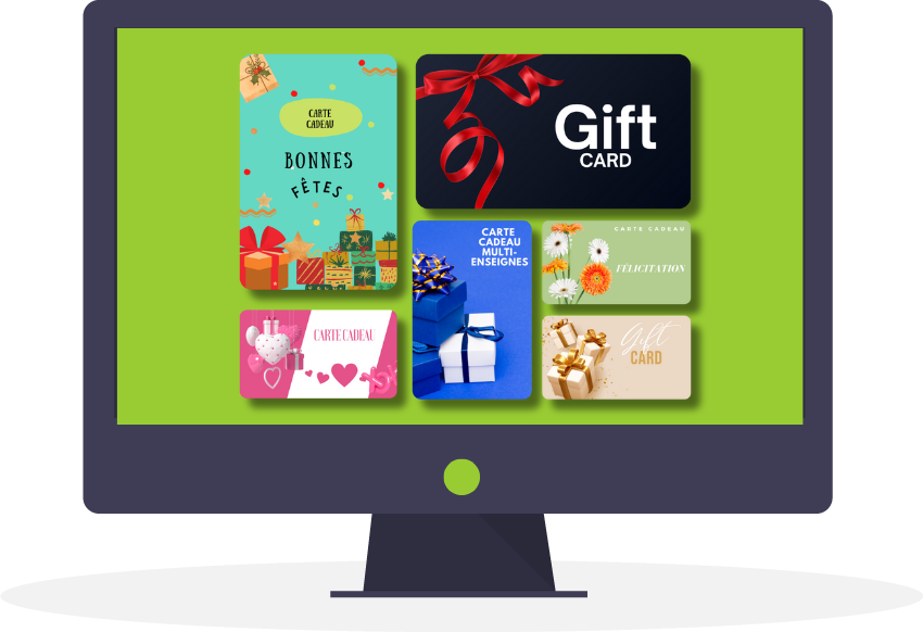 solution carte cadeau personnalisée