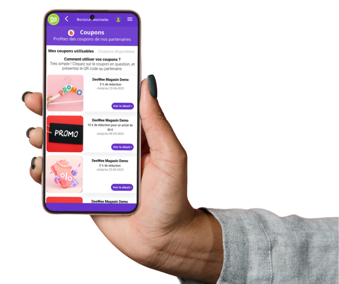 solution de couponing digital pour commerçants